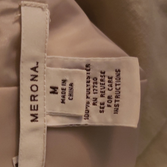 Merona Cream Blazer Jacket Size Medium - Picture 5 of 6
